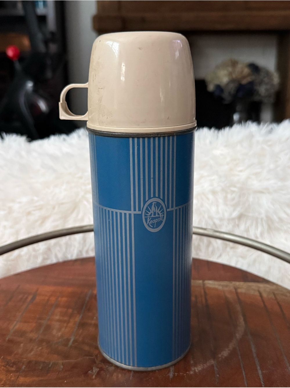 Vintage King-Seeley Blue& Grey Retro Design 1950’s “Keapsit” No. 2033